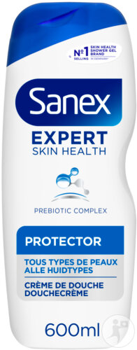 Sanex Expert Skin Health Protector Crème de Douche pour Tous Types de Peaux Flacon 600ml