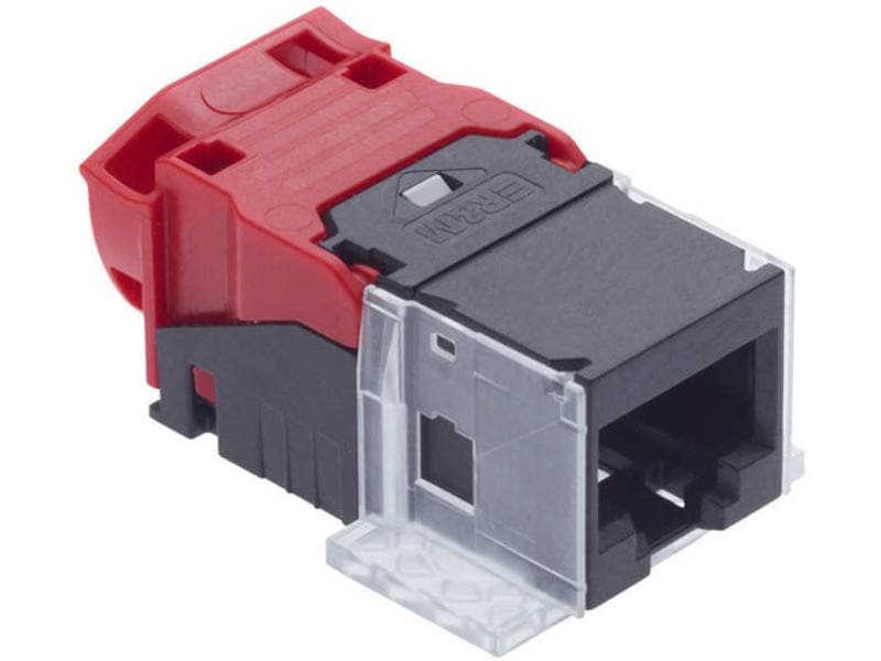 R&M Anschlussmodul R&M freenet Cat. 6A EL, 1x RJ45 ungeschi R&M freenet-Modul