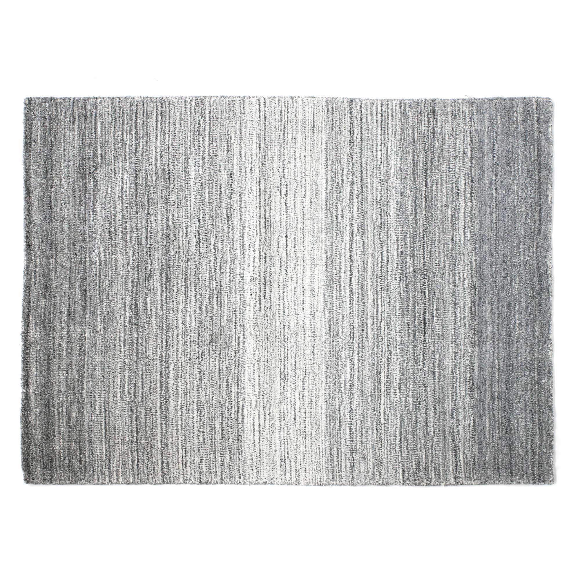 Teppich 'Chionia' grau-weiß, B 200 cm, L 140 cm von fischer's lagerhaus
