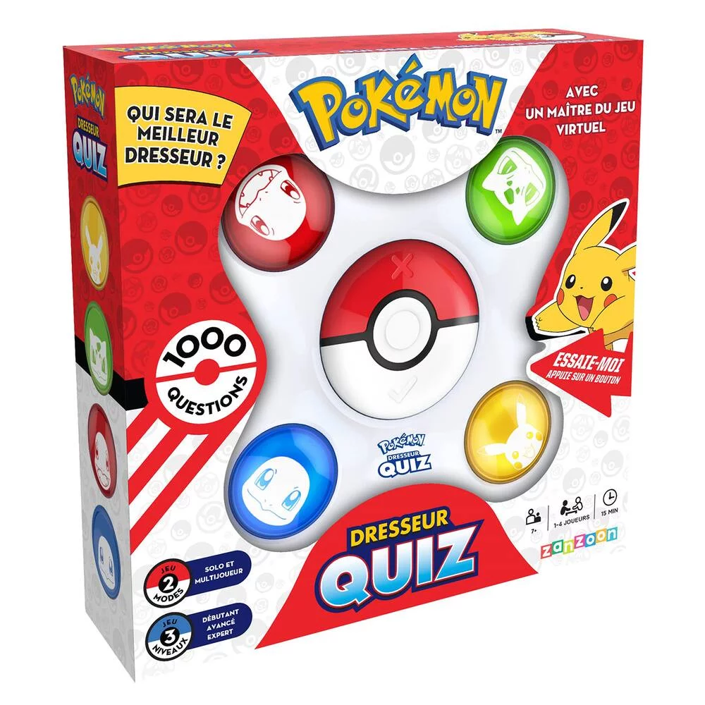 POKEMON - DRESSEUR QUIZ