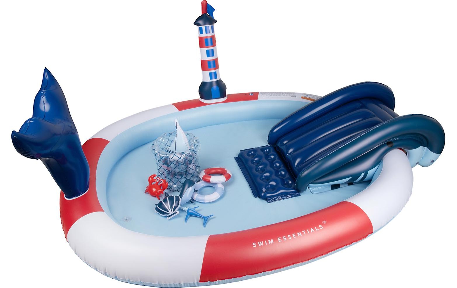 Planschbecken »Swim Essentials Whale Adventure Ø 210 cm«