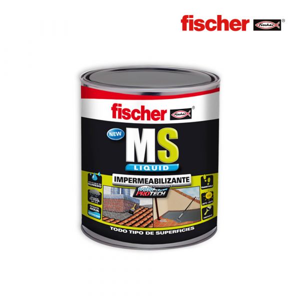 Fischer Ms Liquido 1kg Cola e Veda Cinza - EDM96268