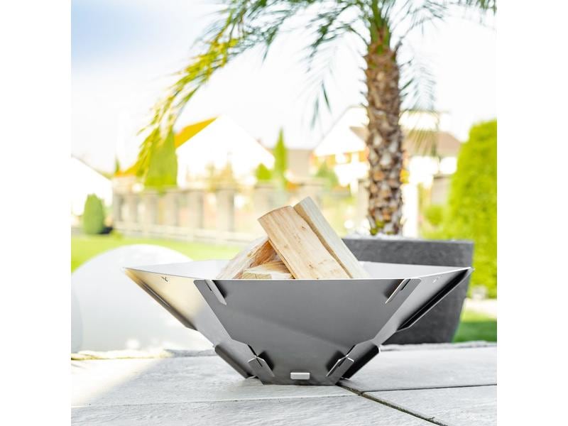 Fennek Grill Feuerschale Hexagon Feuerstelle