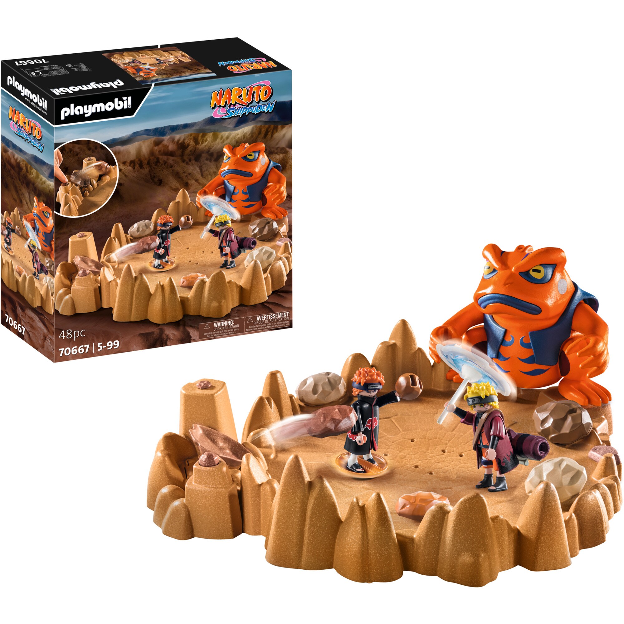 PLAYMOBIL Konstruktionsspielzeug Naruto Shippuden Naruto vs. Pain