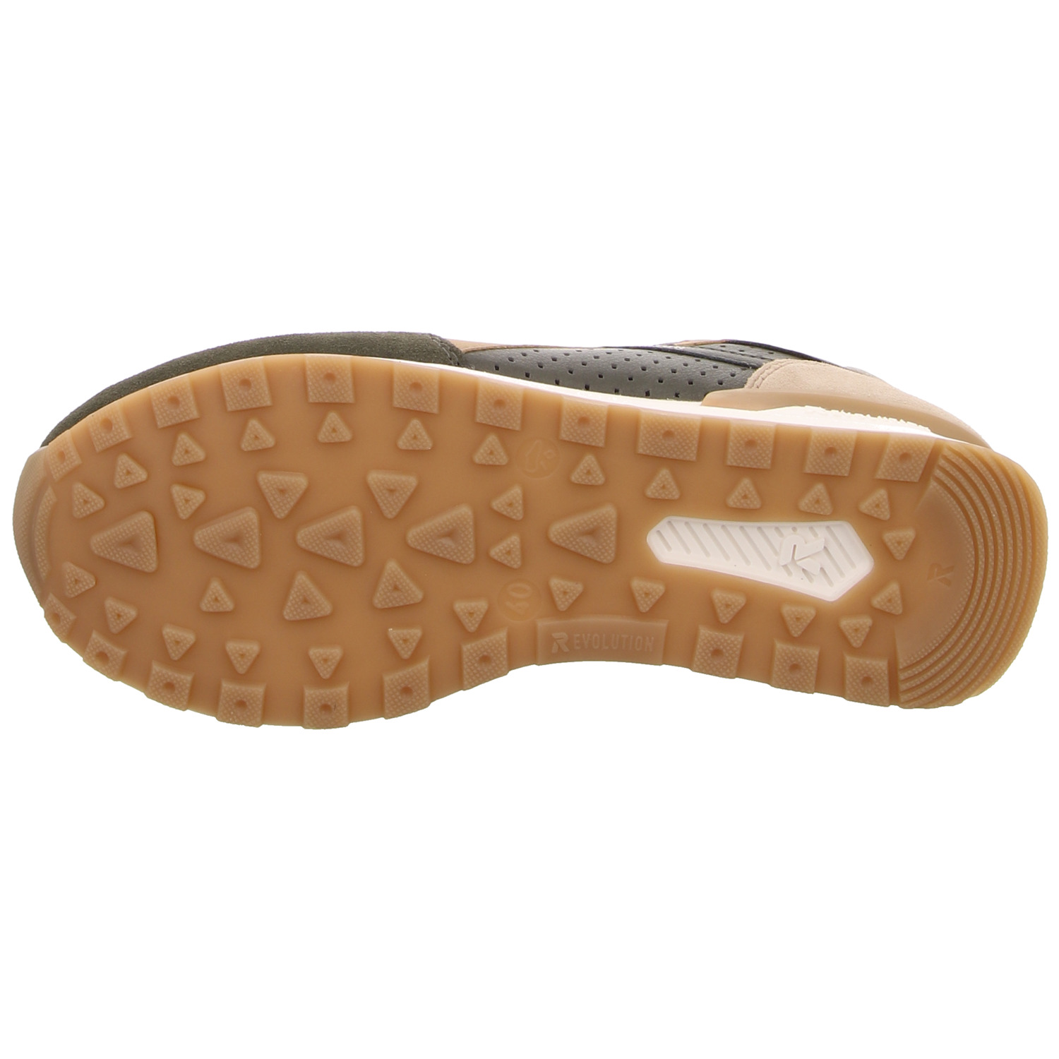 Rieker Schnürhalbschuh grün