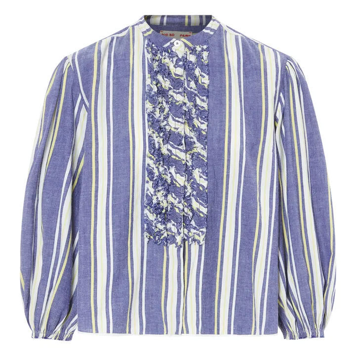 Laurence Bras Blouse Maguette Rayures | Bleu marine