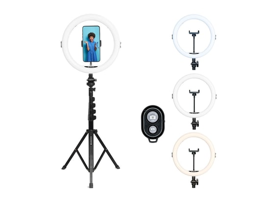 AGFA - Flash Photo realiview arl11xl - ring light and adjustable tripod