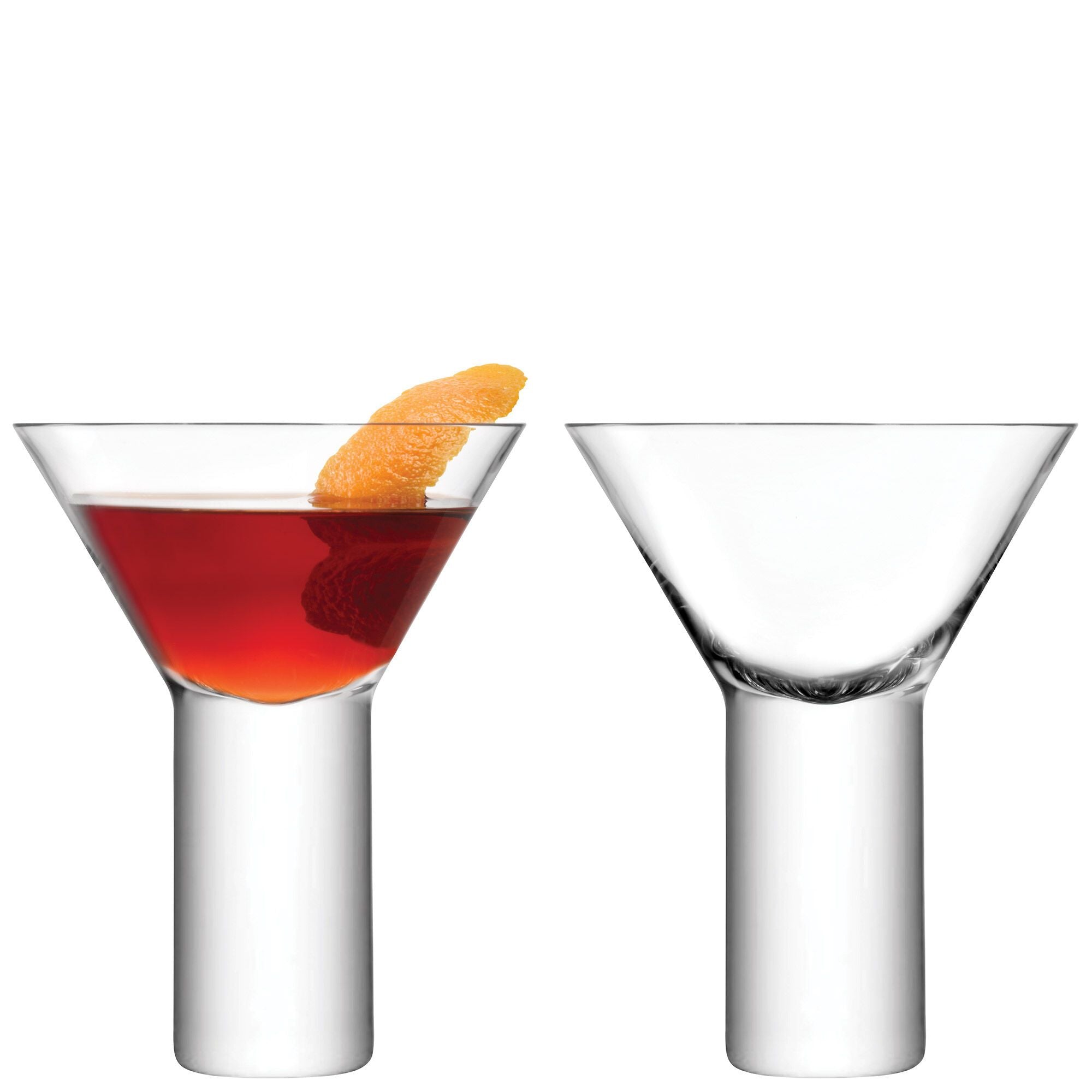 Boris Cocktailglas2er Set 250ml klar - Transparent / H: 14.0 cm