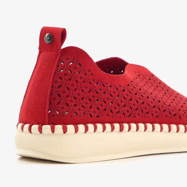 Hush Puppies Daisy dames instappers rood