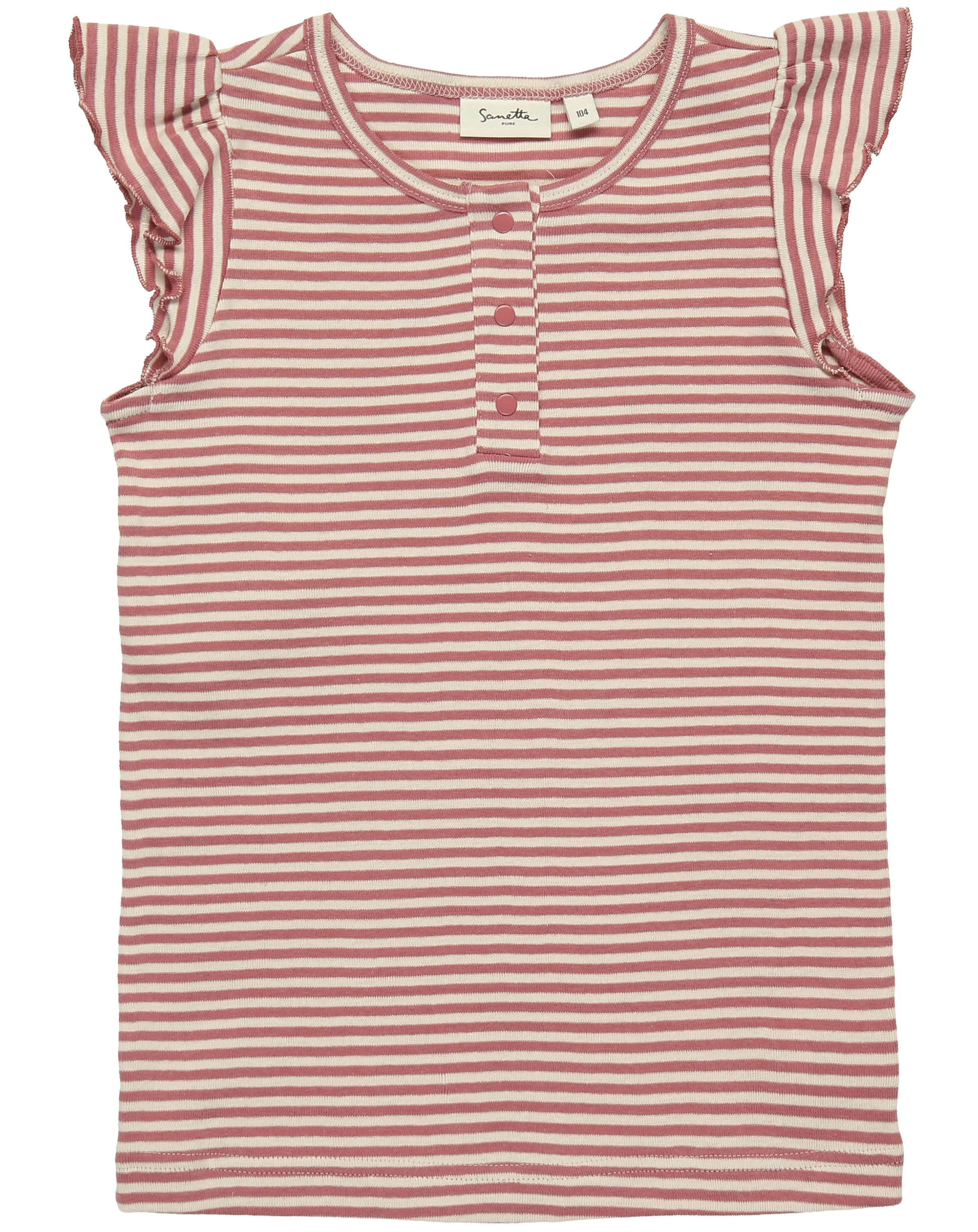Schlafanzug SAN PURE GIRLS kurz in faded rouge