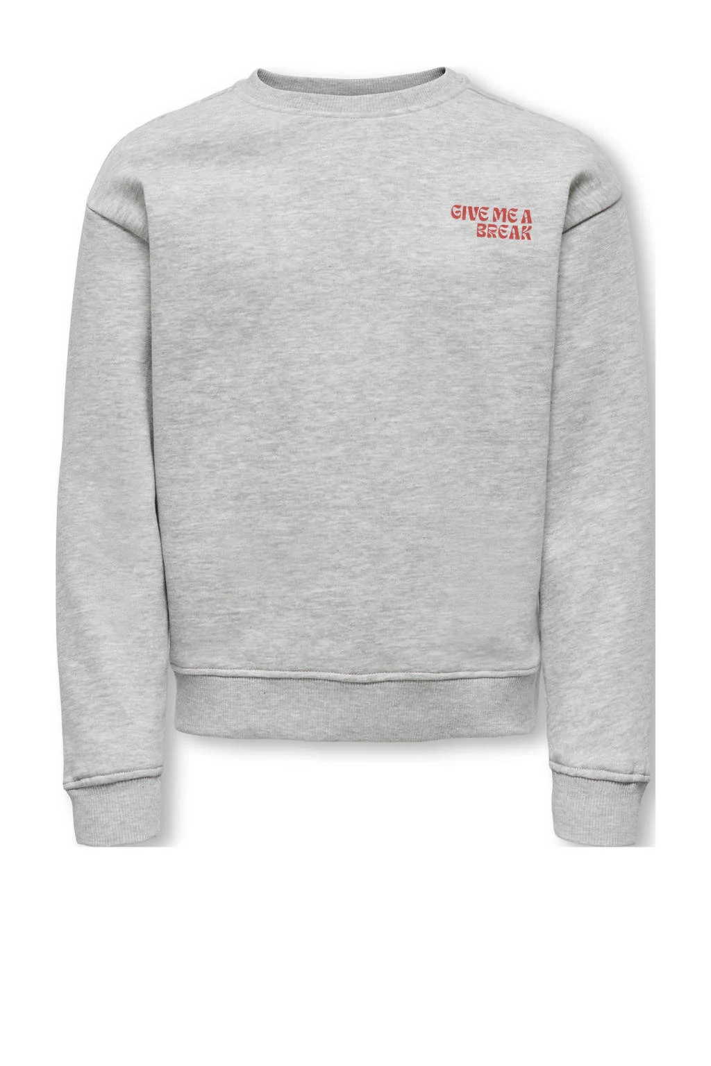KIDS ONLY GIRL sweater grijs melange