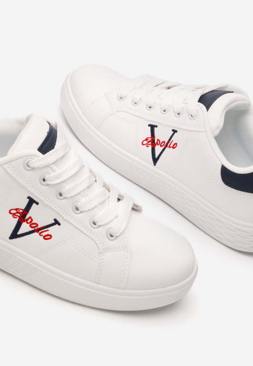 Baskets pour hommes blancs Bobbi