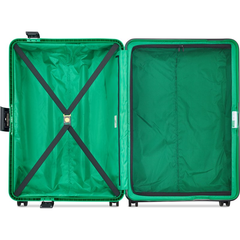 Delsey Valise 4 doubles roues 77 cm - Color Block Hardside vert