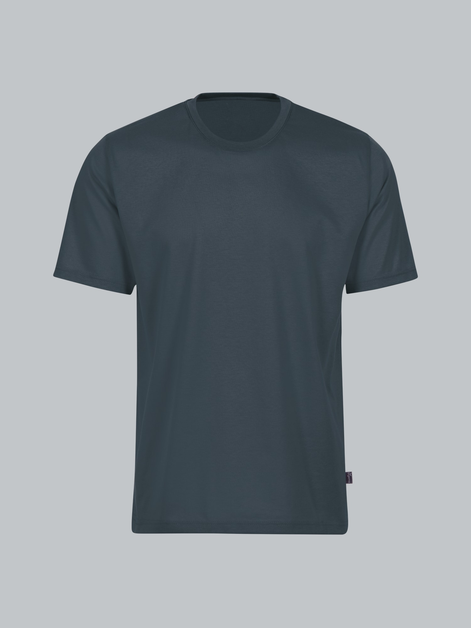 T-Shirt aus 100% Baumwolle Anthrazit
