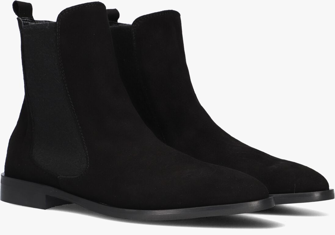 zwarte stefano lauran enkellaarsjes s3283