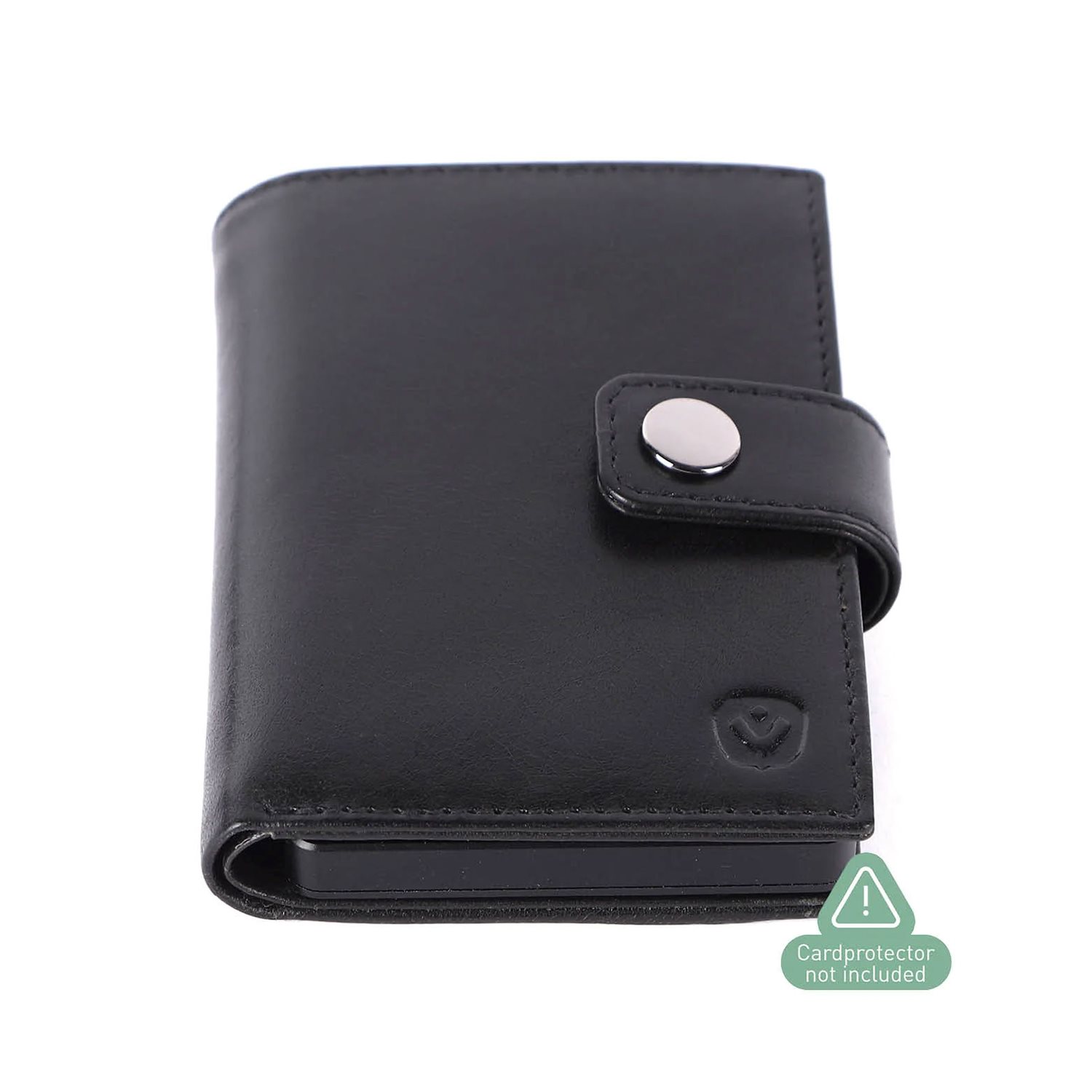 Valenta Card Wallet Leather MagSafe Luxe black