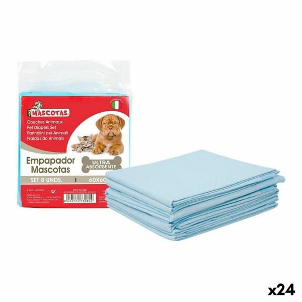 Pute for valpetrening MCT mascotas 60 x 60 cm (8 Deler) (24 enheter) (8 pcs)(60 x 60 cm)