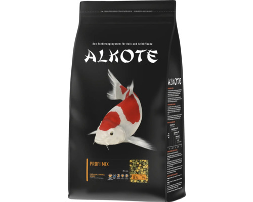 ALKOTE Profi Mix 6 mm 3 kg vijvervoer, een energierijker hoofdvoer voor koi, pellets speciaal voor gebruik na de winterrust of in de herfst