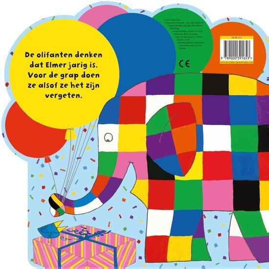 Elmer is jarig