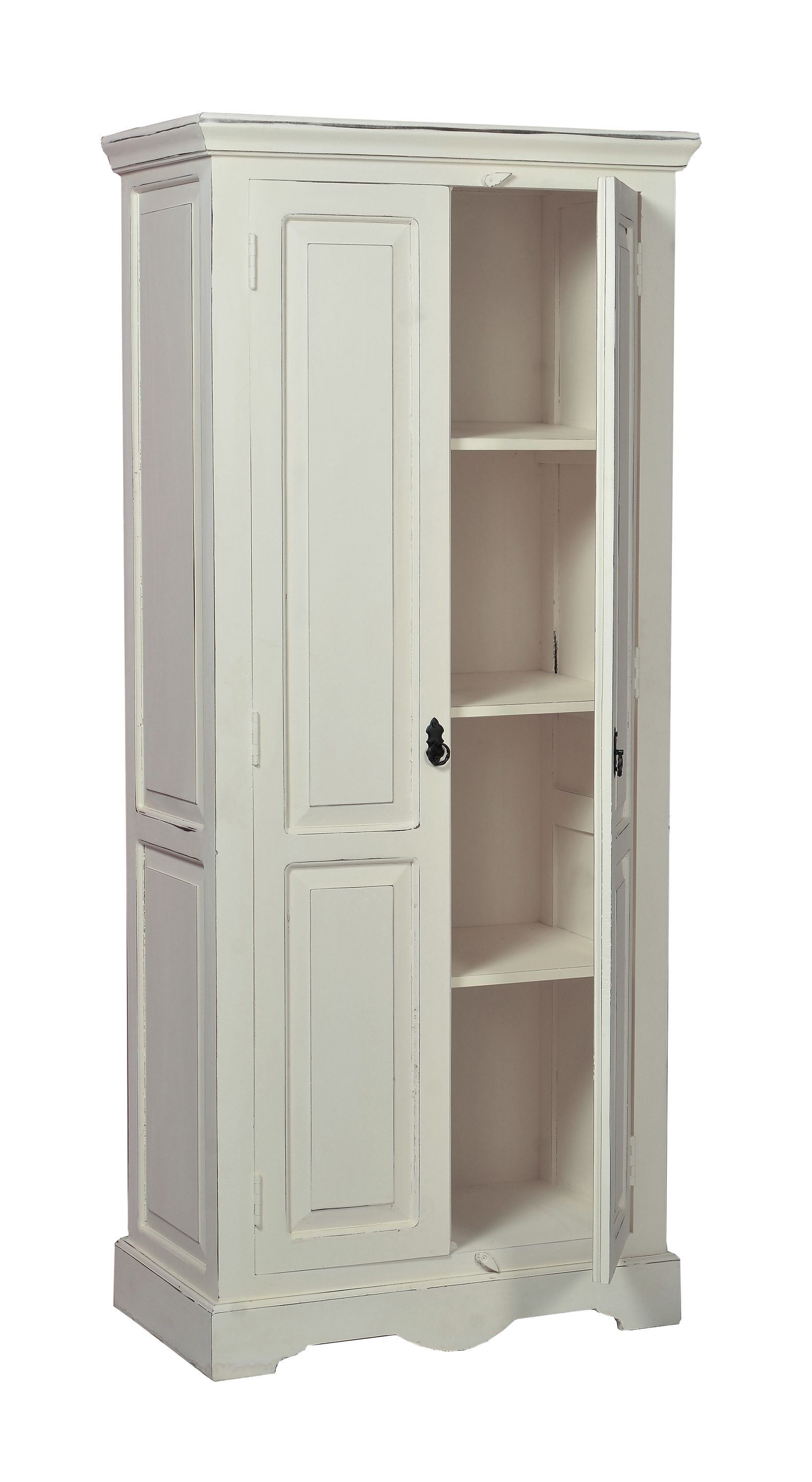 Garderobenschrank Toledo Mangoholz Dielenschrank Flurschrank Hochschrank Schrank