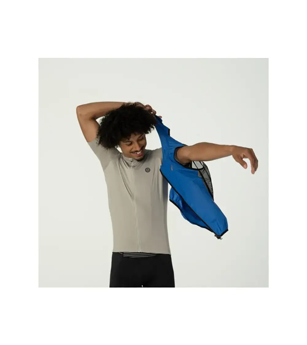 AGU Core Essential Fietsshirt Korte Mouwen Grijs Heren