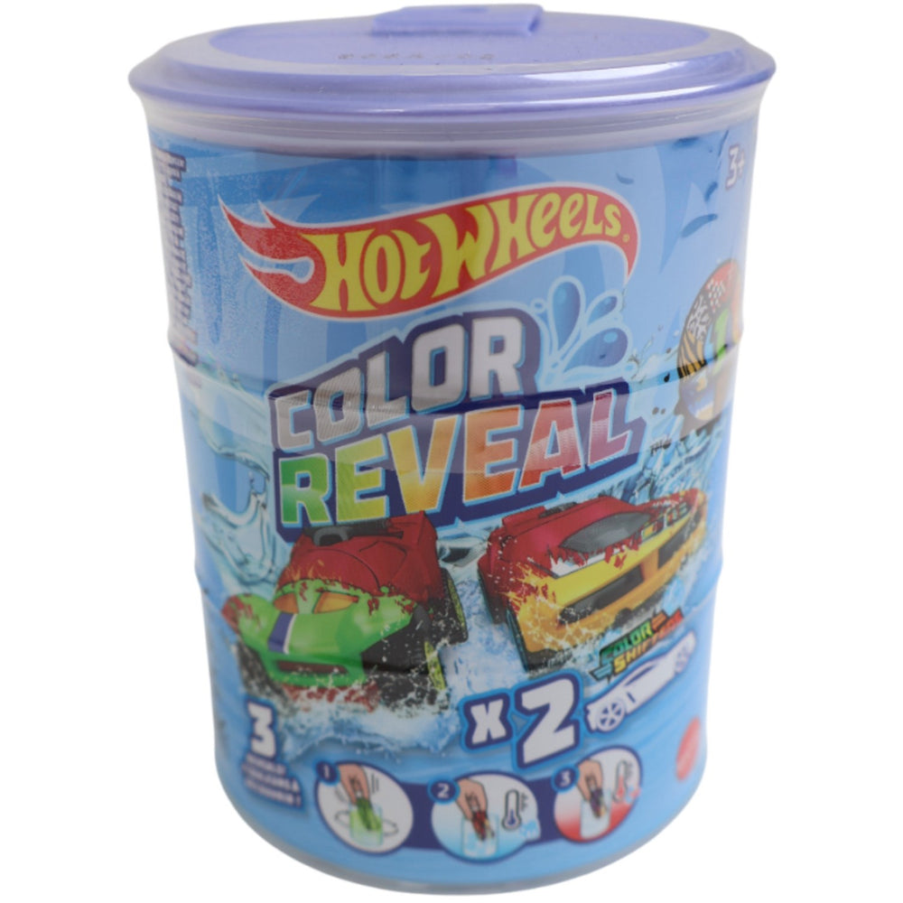 Køb Hot Wheels Color Reveal 2-Pak Lilla