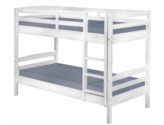 INTERLINK - Lit superposé Rick 90x190 blanc
