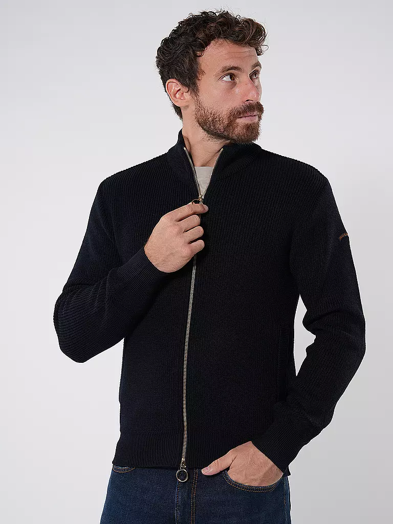PAUL & SHARK Strickjacke dunkelblau