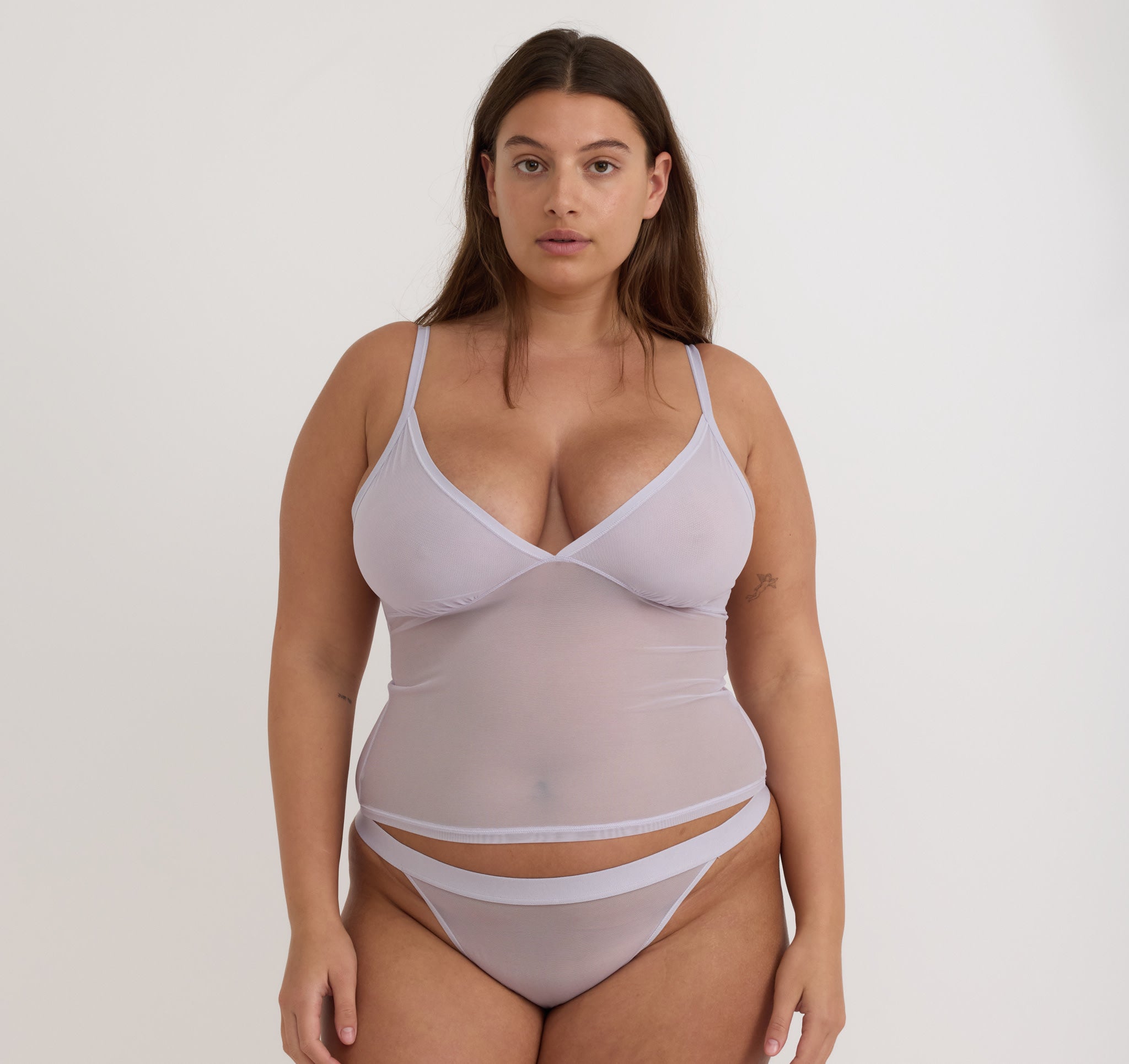 RECYCLED NYLON<br>Mesh Cami