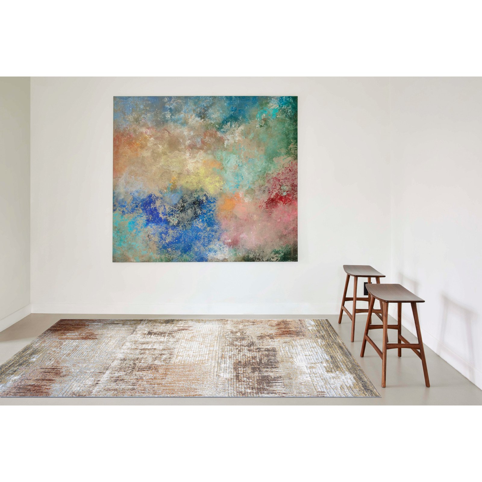 Teppich Argentum, Floor 188 80 x 1.1 x 150 cm, 80x150cm