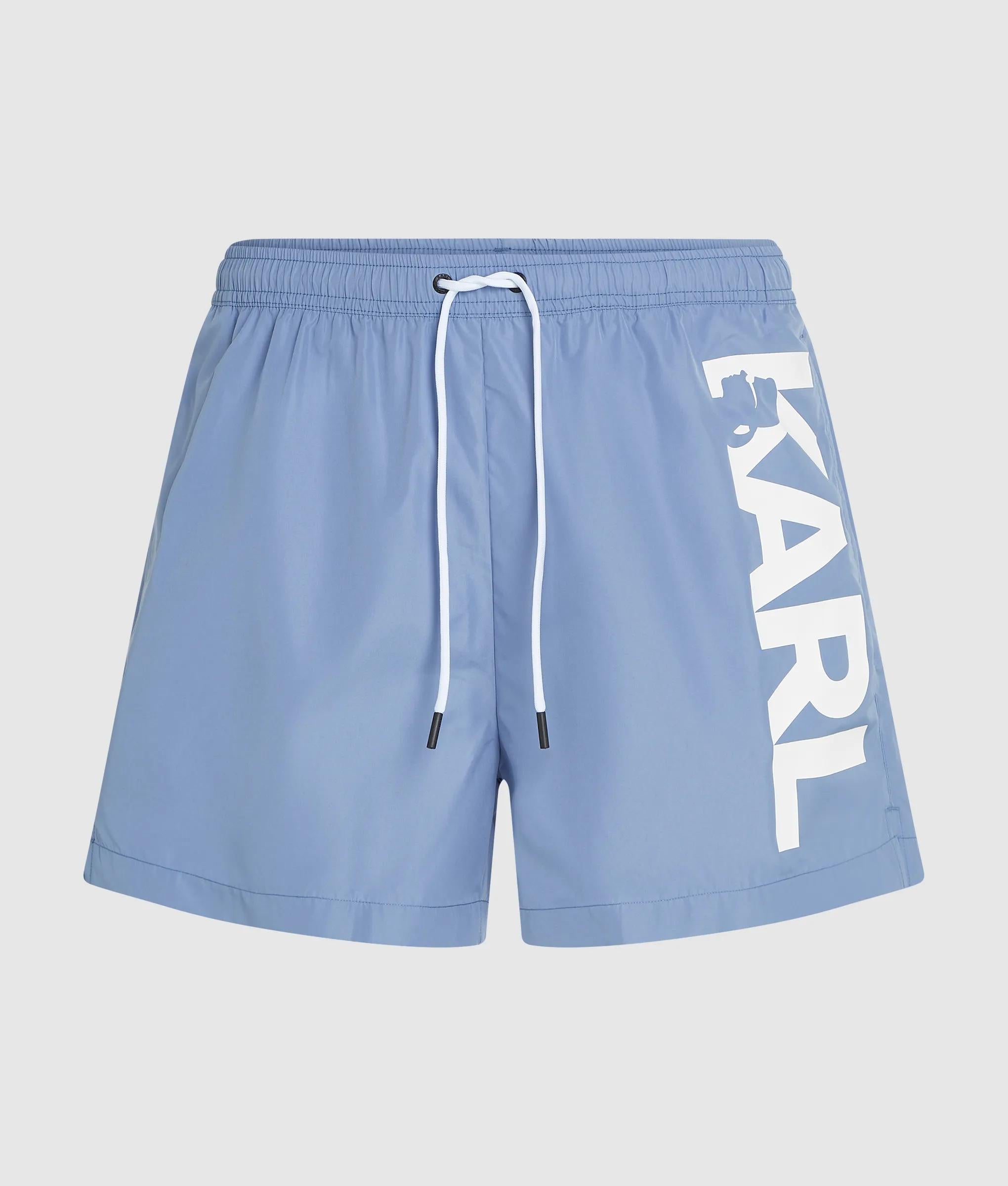 Korte boardshort met logo