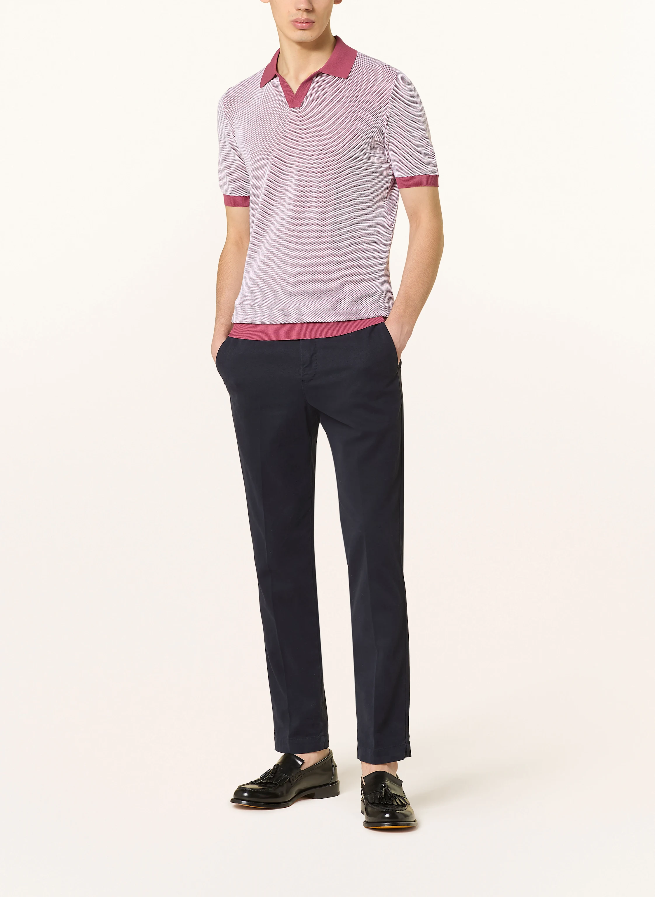 GRAN SASSO Piqué-Poloshirt