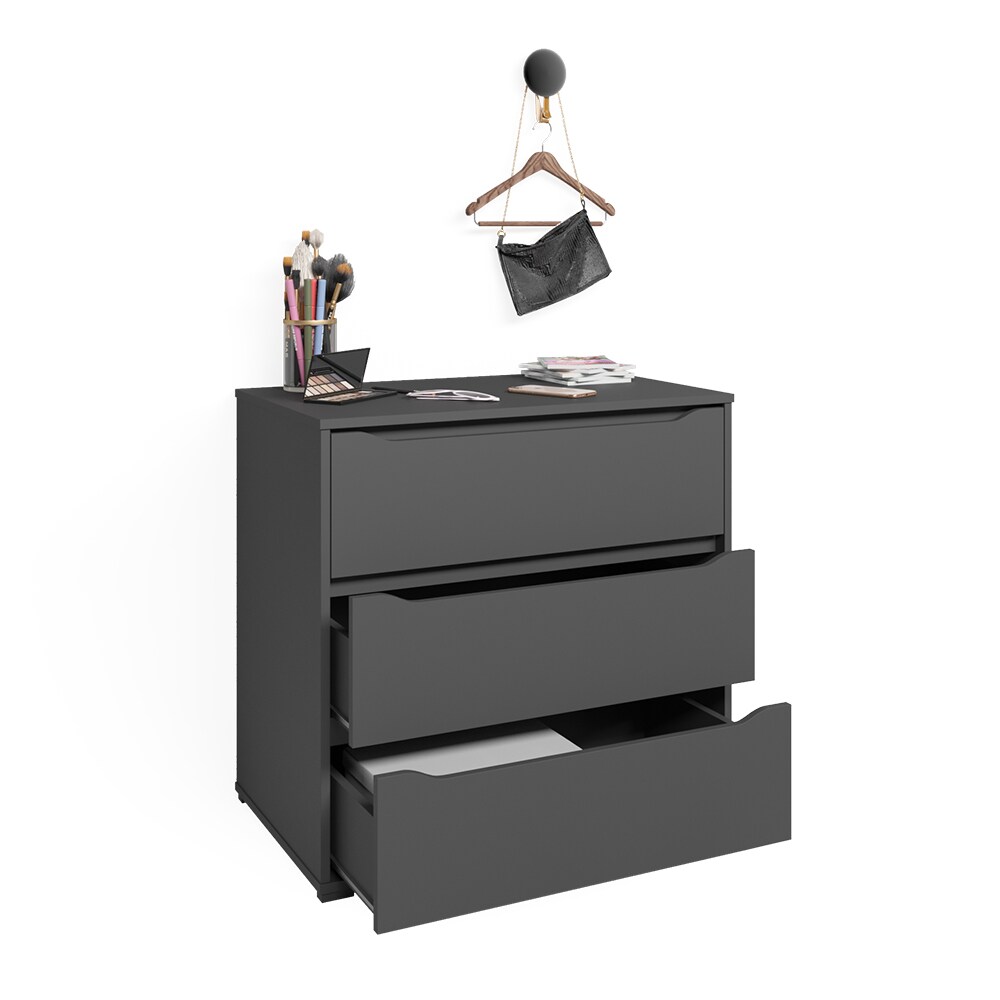 Vicco Kommode Sideboard Mehrzweckschrank Ruben Anthrazit Schublade 80 cm Ablage