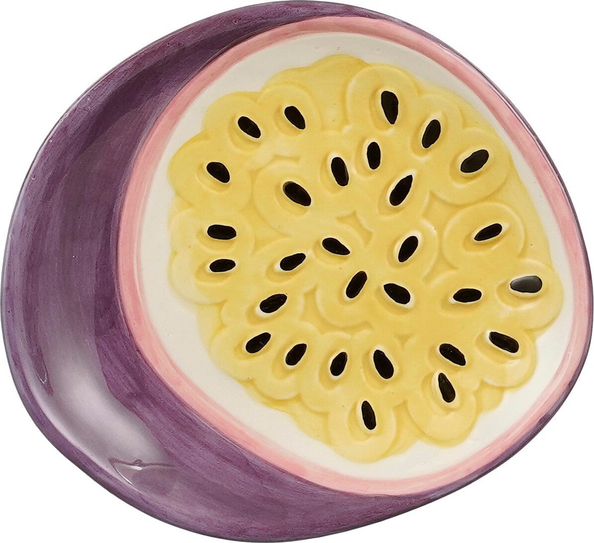 Mica Decorations bord Exotica paars 15 x 13 x 2 cm