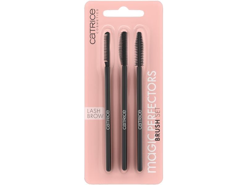 Catrice Augenbrauen-/Wimpernbürste Magic Perfectors Brush S Set mit drei Mascara-Bürsten für perfekte und individuelle Wimpern