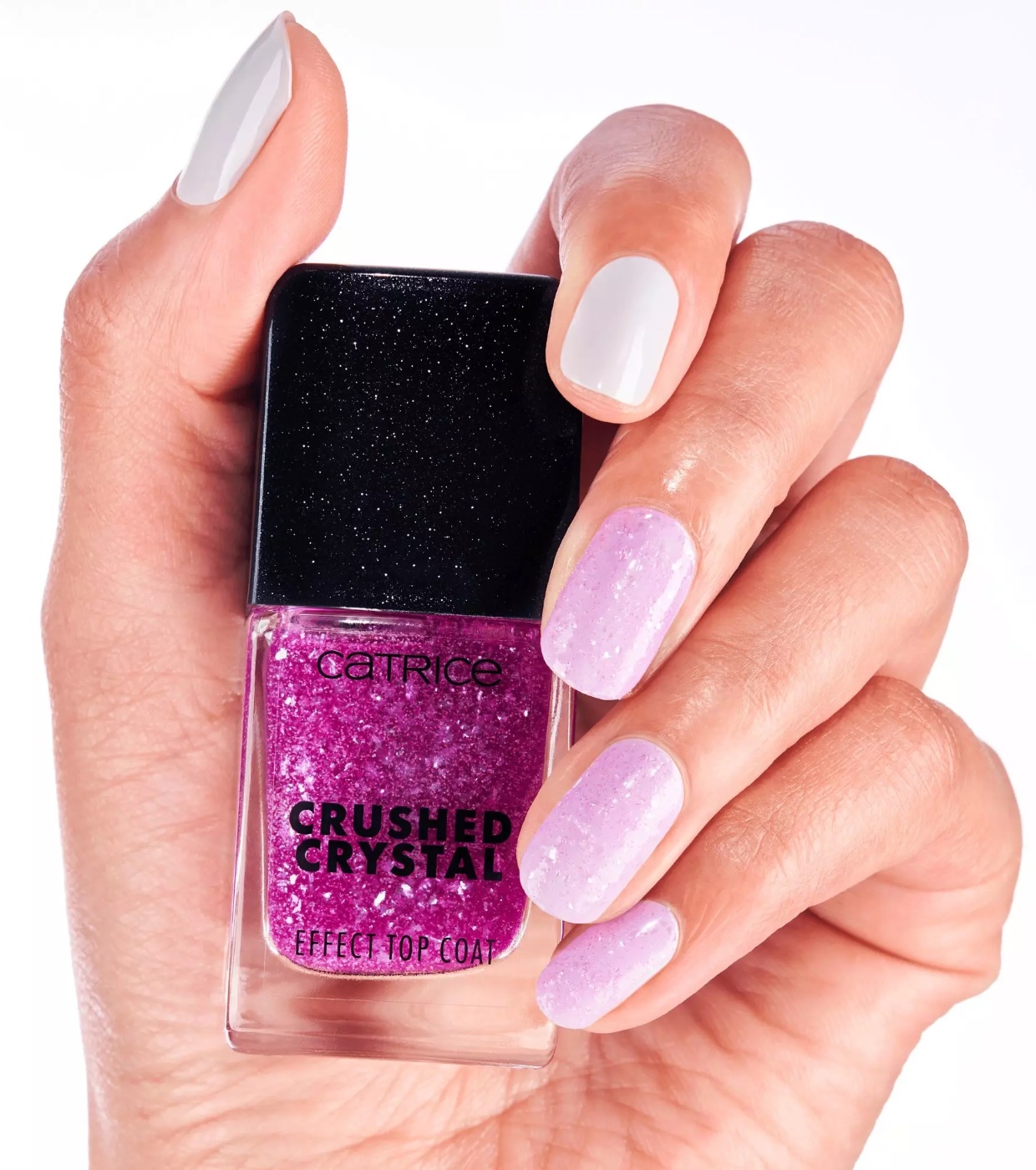 Catrice - Cristal Triturado Efeito Top Coat - Amethyst Aura