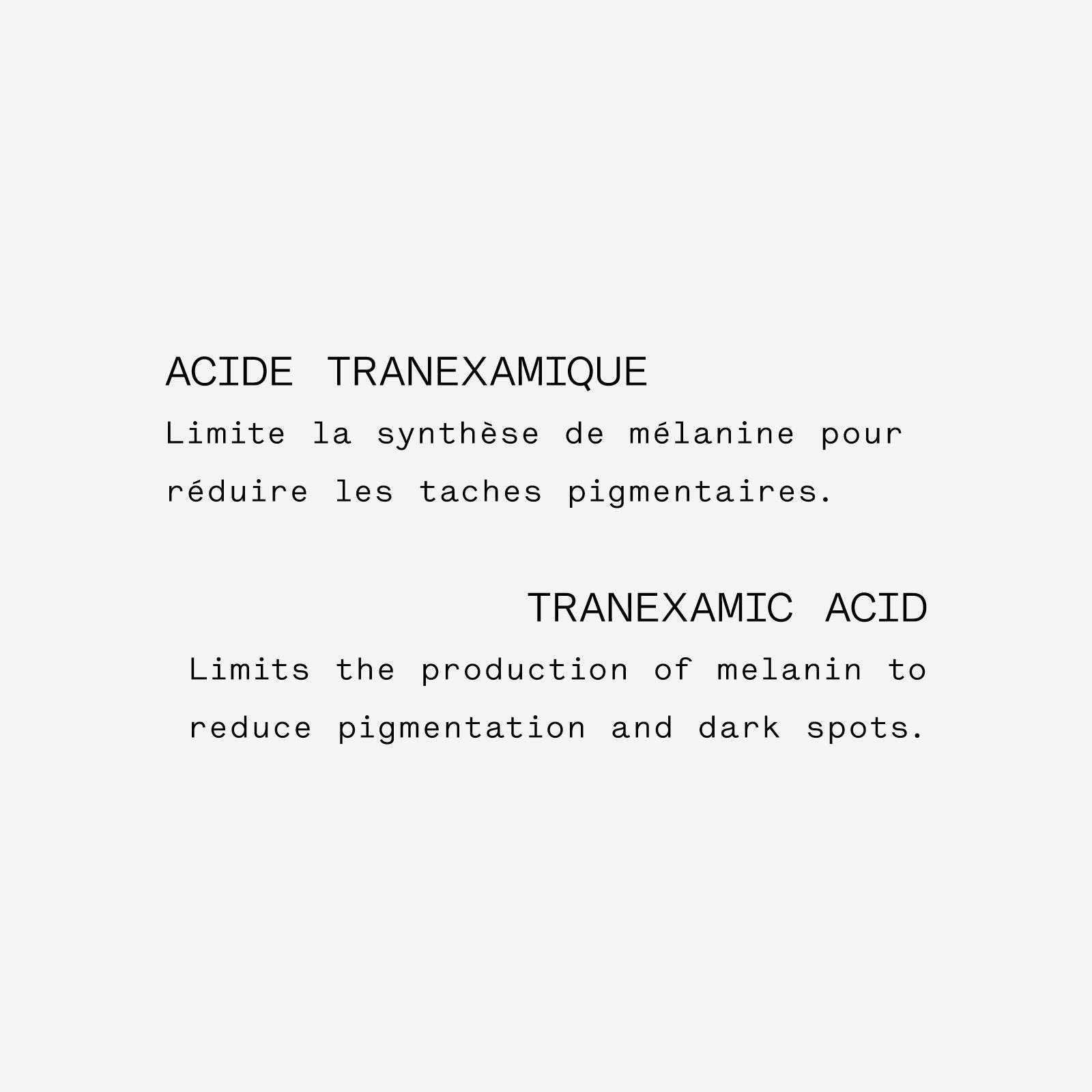 A33 - Sérum hyperpigmentation et perte de fermeté<br>Acide tranexamique 5% + tetrapeptide
