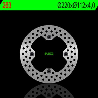 Disque de frein Rond NG fixe