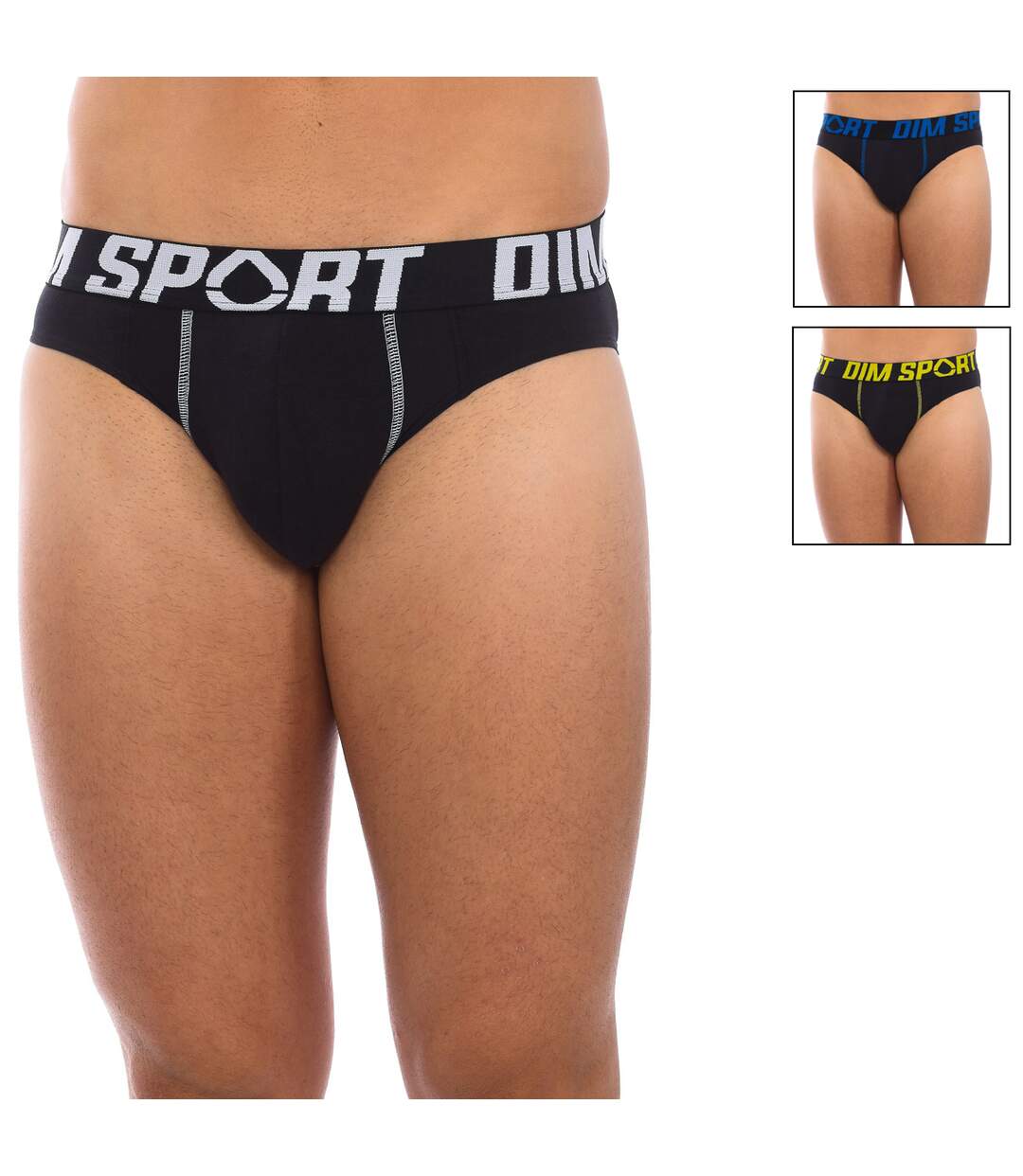 Pack-3 Sport Slips breathable fabric 3D08EY man