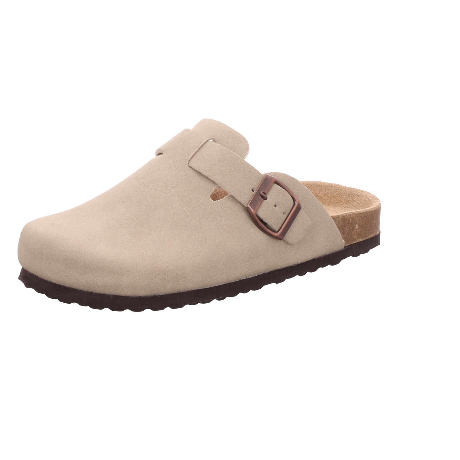 Alyssa Damen-Clog mit Tieffußbett Taupe