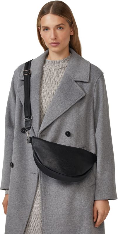 Crossbodytas - Lederlook - Modern Design - Met Ritssluiting - Verstelbare Schouderriem