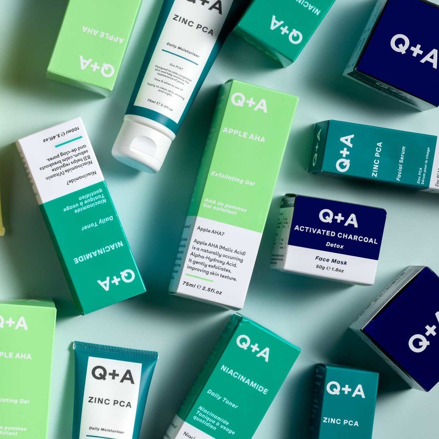 Q+A Apple AHA Exfoliating Gel 75ml