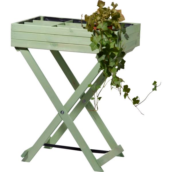 dobar Holz-Kräutertisch klappbar, ca.