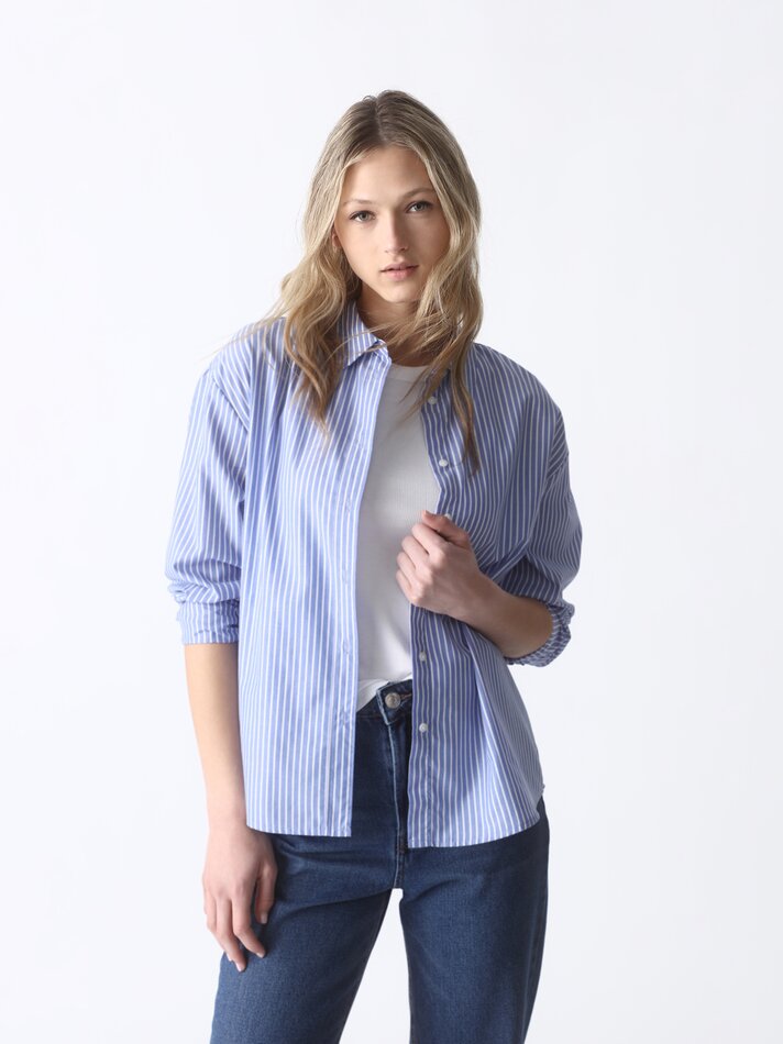 Calça jeans estilo Mom Fit - Azul Marinho Escuro