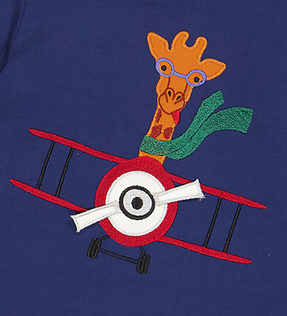 Freds WoRød Bluse - Hello Flying Giraffe - Academy