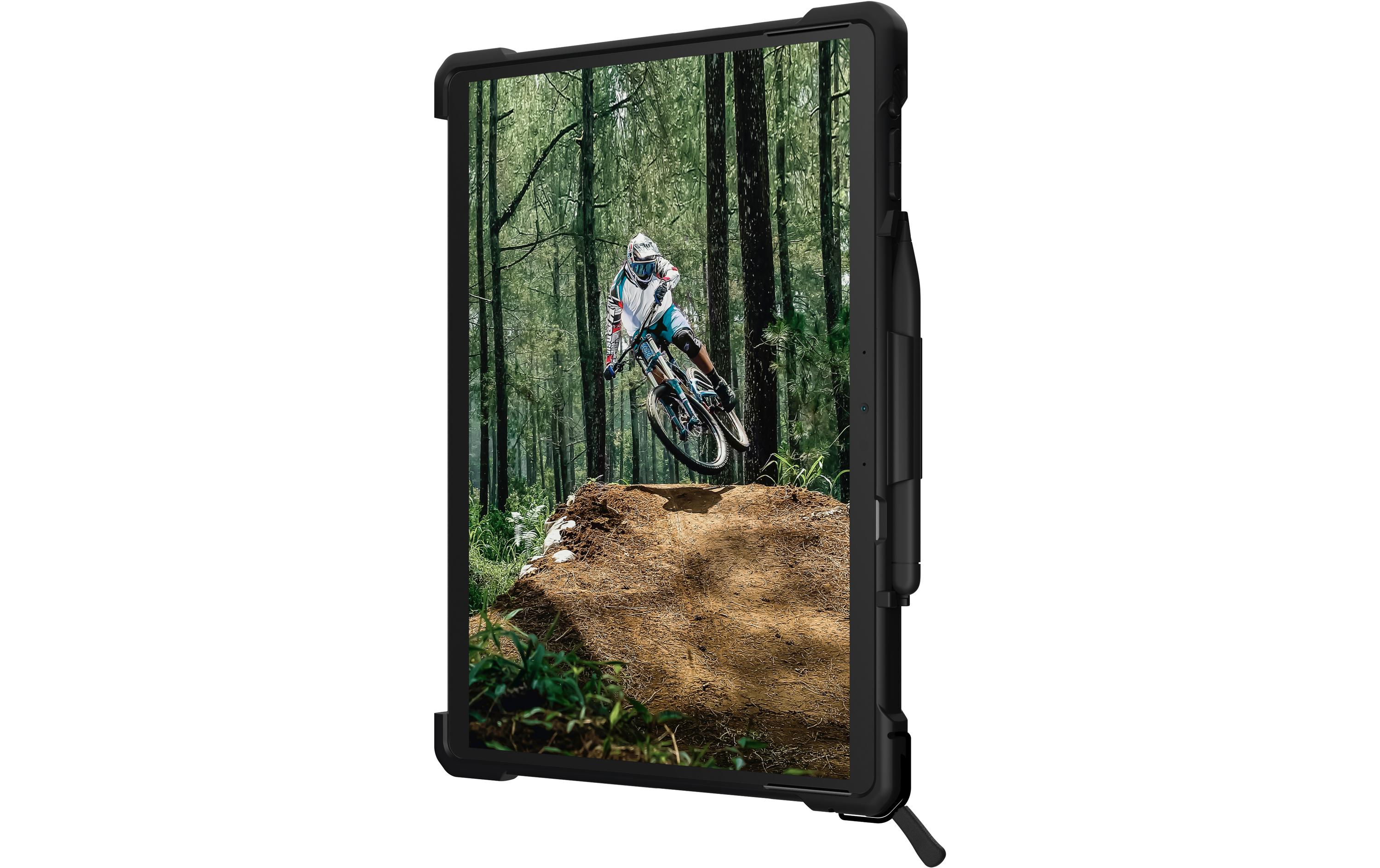 Tablet Back Cover Plasma Surface Pro 9 / 10 / 11Robuste Tablet-Schutzhülle mit Handschlaufe für das Microsoft Surface Pro Pro 9 / 10 / 11