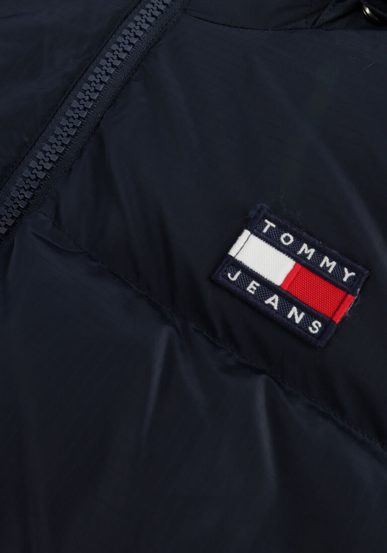 TOMMY JEANS donkerblauwe tommy jeans gewatteerde jas tjm alaska puffer