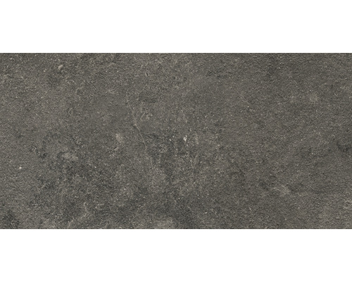 FLAIRSTONE porseleinen terrastegel Luna Deep Grey gerectificeerde rand 100 x 50 x 2 cm