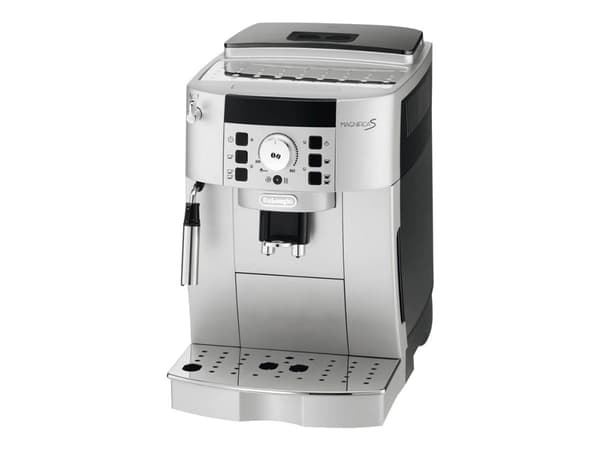 De'Longhi Magnifica S ECAM 22.110.SB - Automatisk kaffemaskin med melkeskummer - 15 bar - 2 kopper - sølv/svart