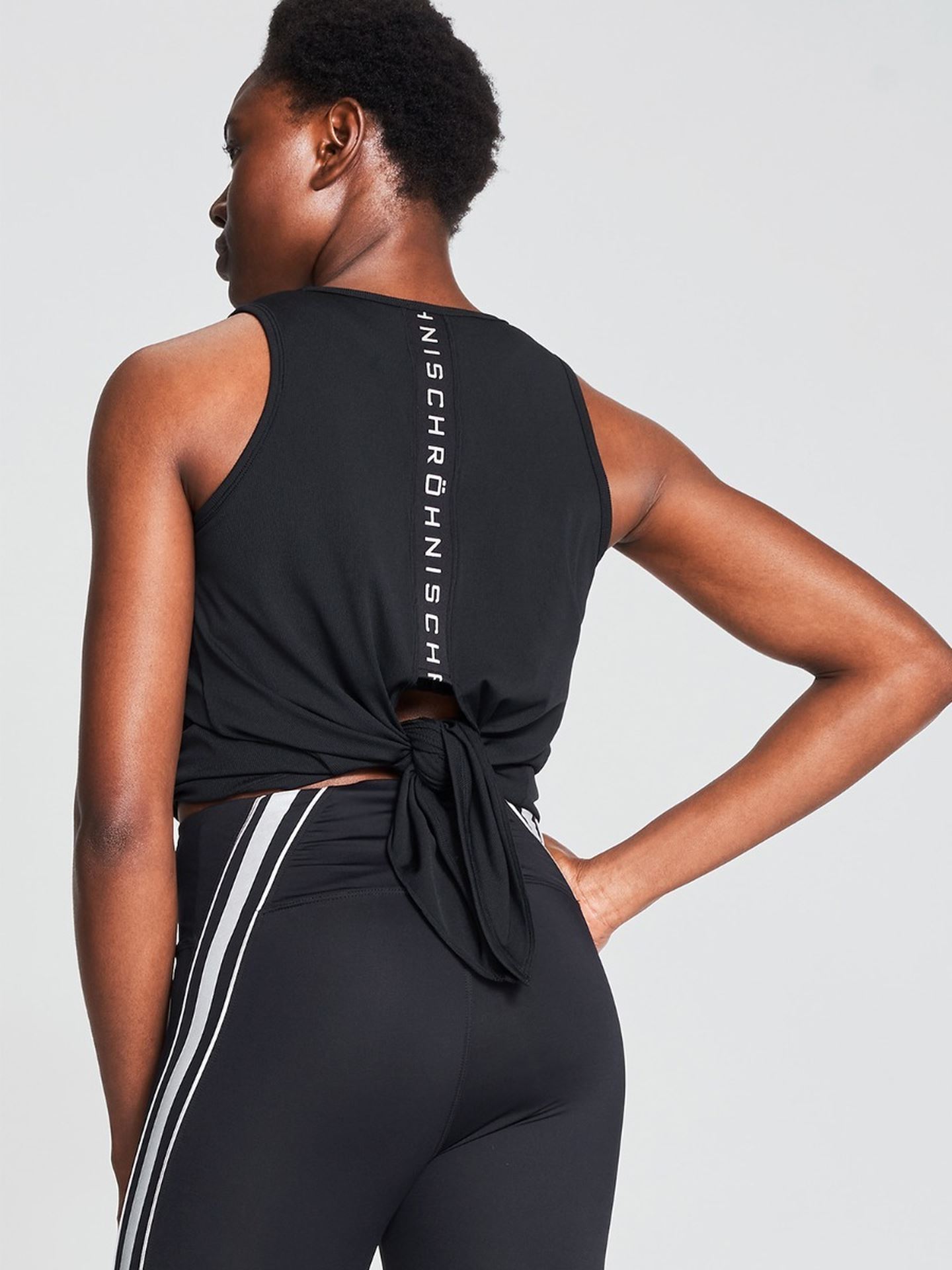 Logo Ribbed Singlet